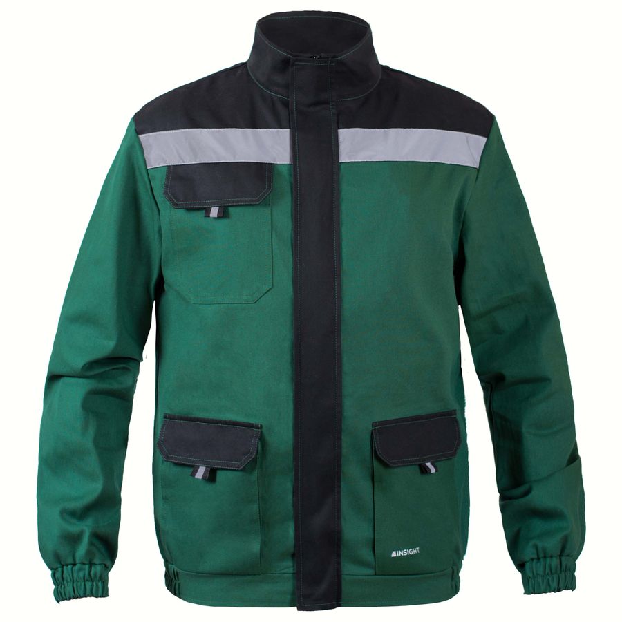 Куртка рабочая INSIGHT HOLDEN зелено-черная фото